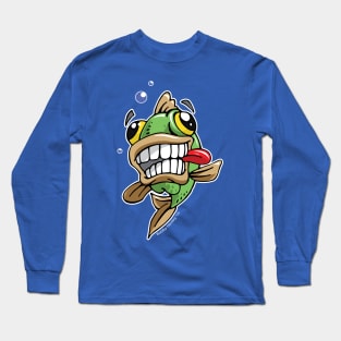 Big Mouth Bass Long Sleeve T-Shirt